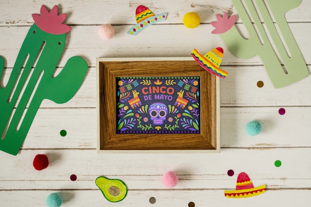 PSD cinco de mayo-mockup-design