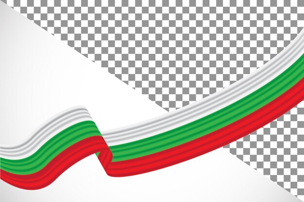 PSD cinta 3d de la bandera de bulgaria35