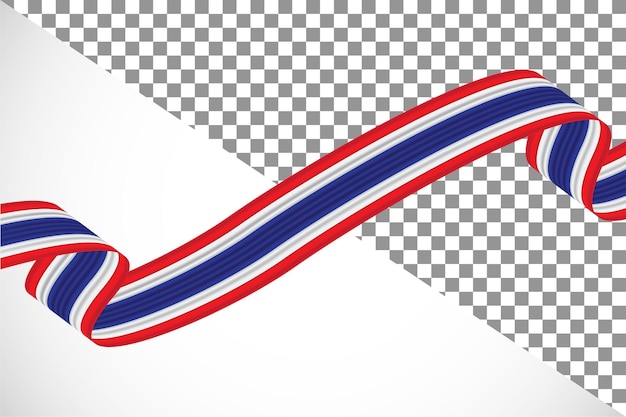cinta 3d de la bandera de Tailandia43