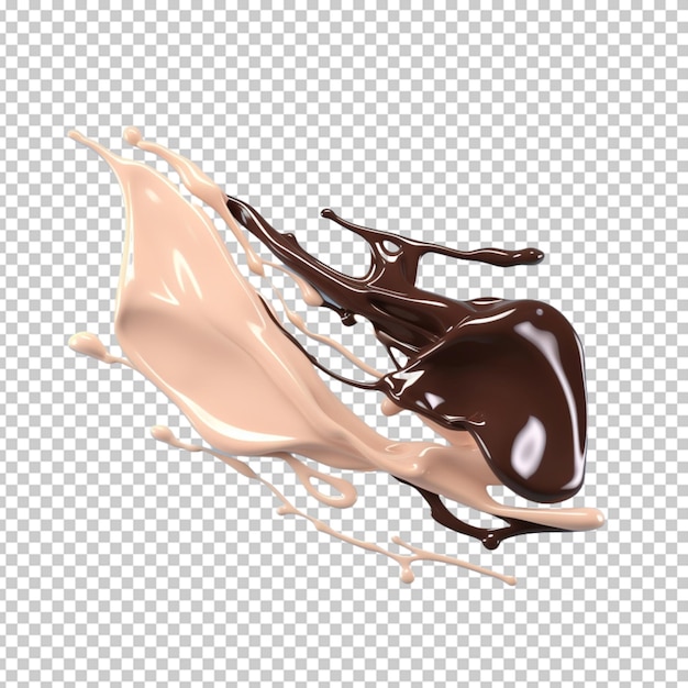 cioccolato al latte sfondo bianco psd png