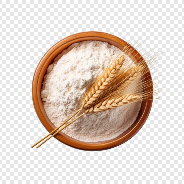 PSD ciotola di farina di grano