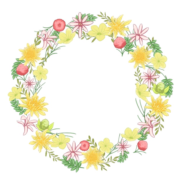 Circolo di fiori