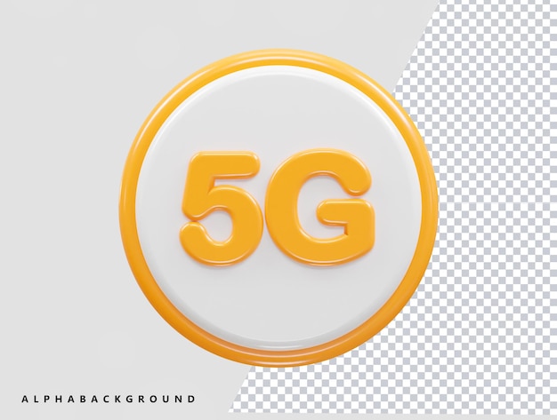 un círculo amarillo y naranja con el número 5 en él