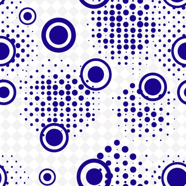 Un círculo azul con un círculo azul y un círculo blue