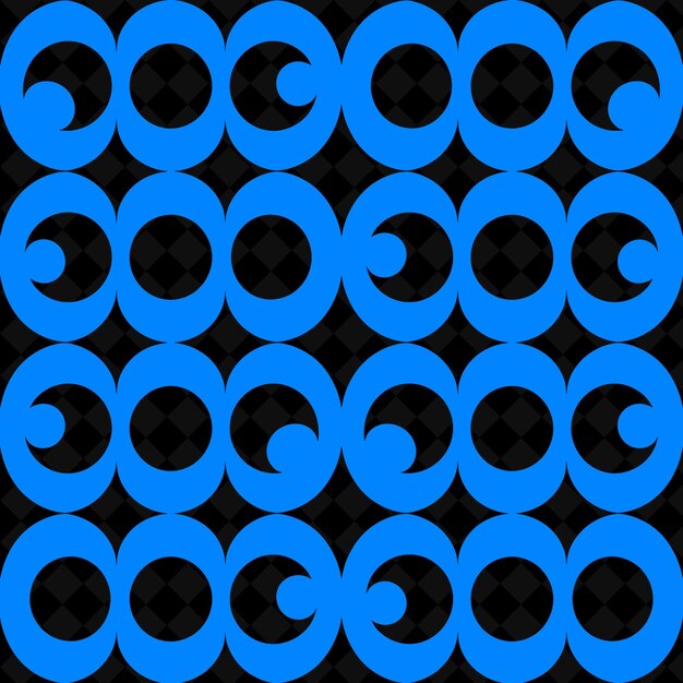 Un círculo azul con un círculo azul en él.