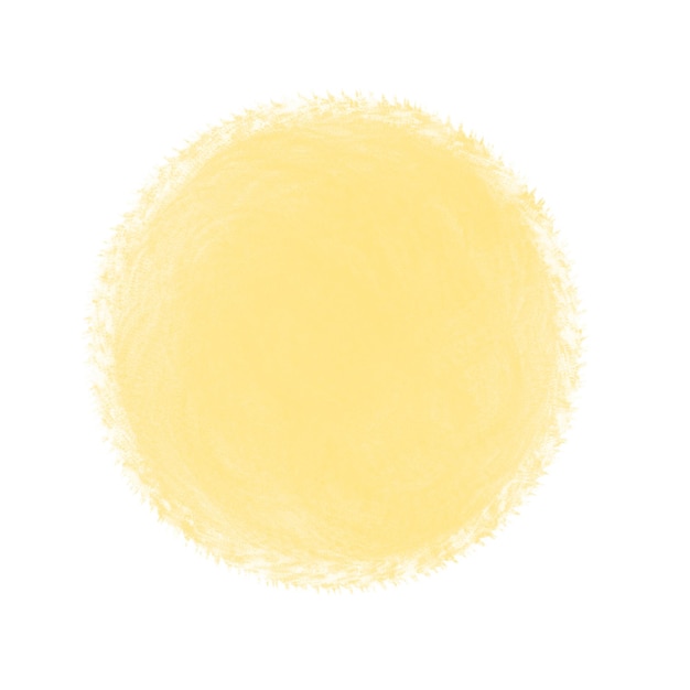 círculo de acrílico laranja claro