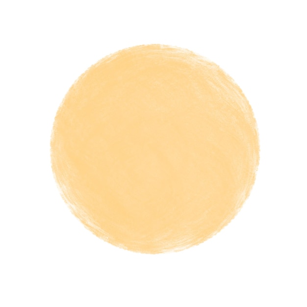 círculo de acrílico laranja