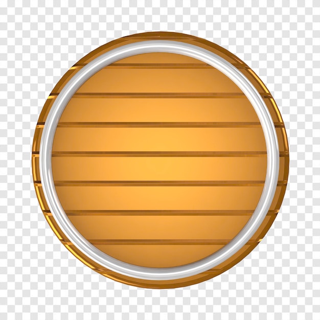 circulo dorado y blanco