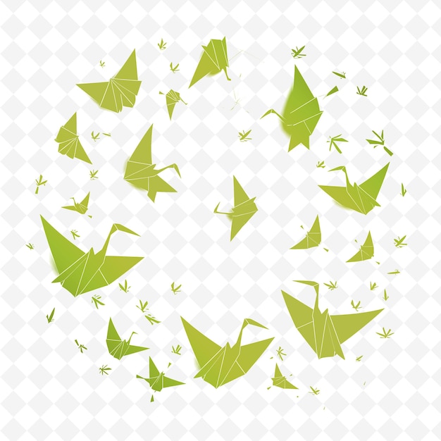 PSD un círculo de hojas verdes con las palabras hojas verdes en él