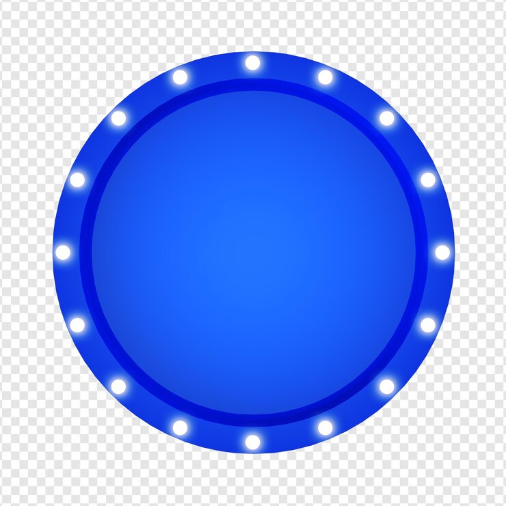 PSD círculo con luz base
