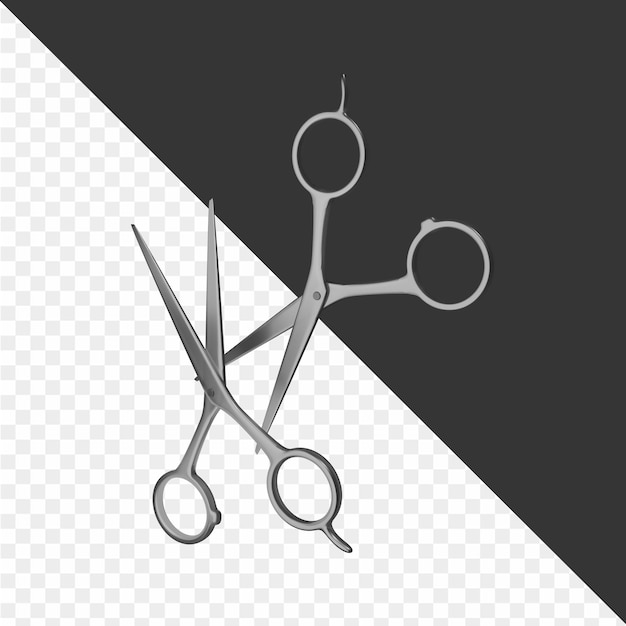 des ciseaux avec un logo qui dit " ciseaux " en haut