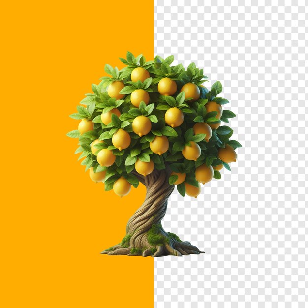 PSD citron tree psd (arbre à citron)