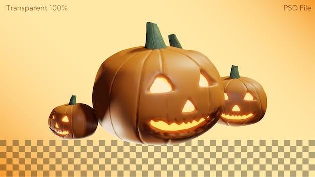 Citrouille d'halloween Jack o lantern