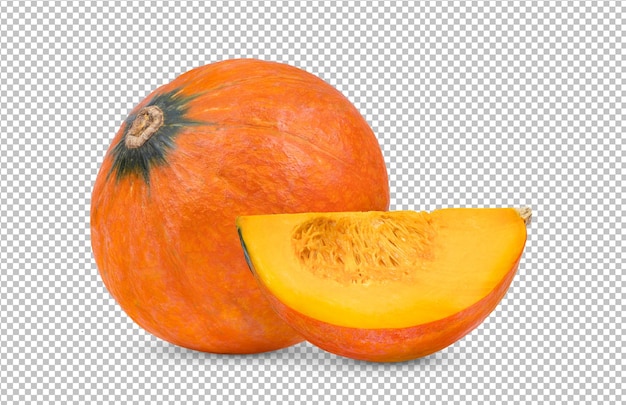 Citrouille isolée sur couche alpha