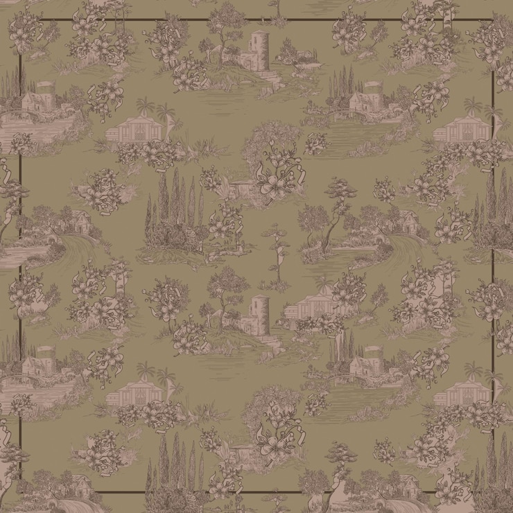 PSD classic toile de jouy landscape