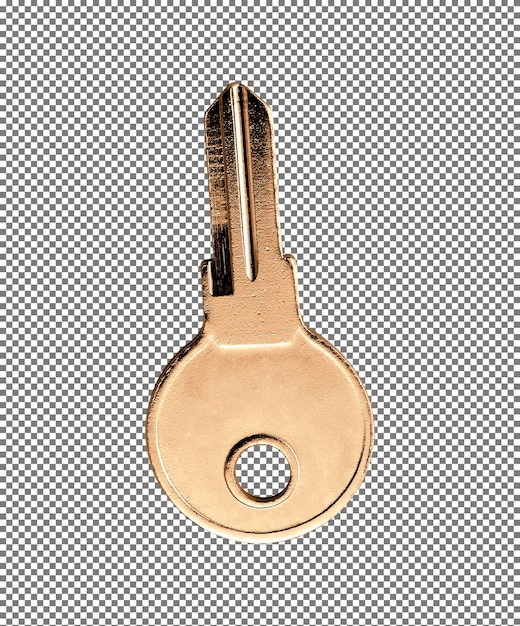 Clave aislada sobre fondo blanco