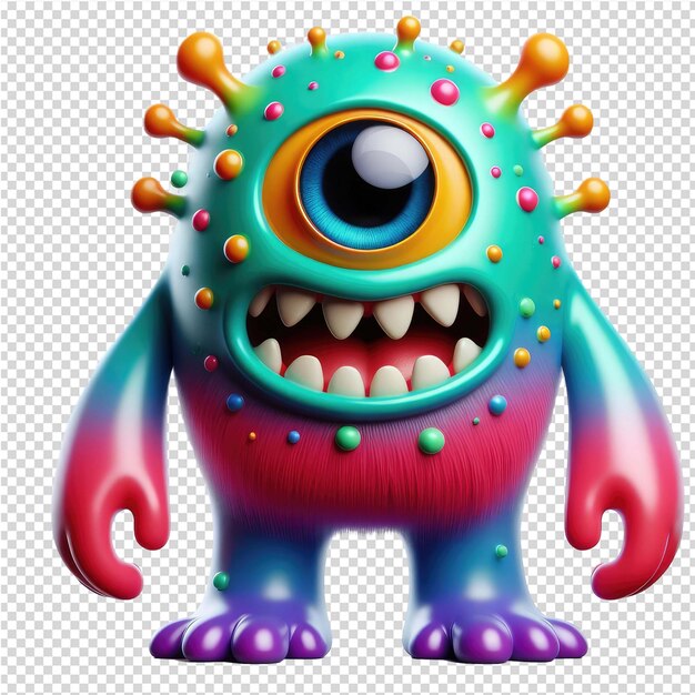 PSD claws amp canvas 3d-rendered monster (drehscheibe und drehscheibe)