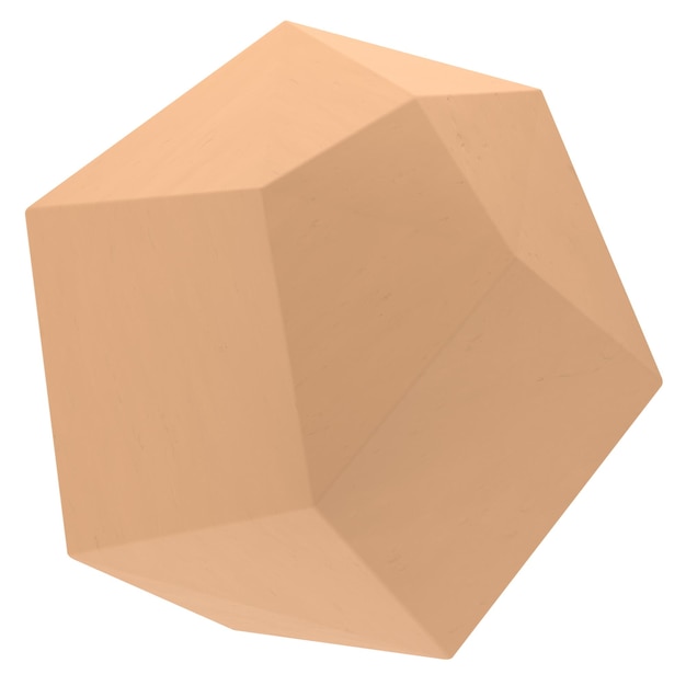 clay abstract geometry 3D element