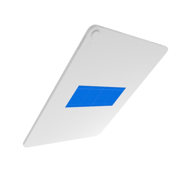 Clean Back Tablet mockup