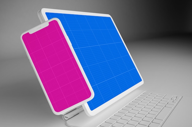 Clean Tablet e Mobile Mockup