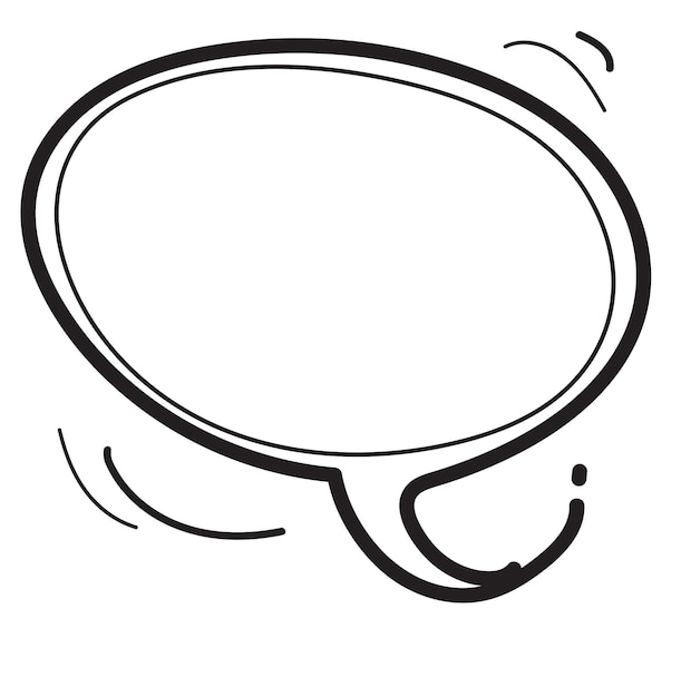 Clip art gelembung percakapan