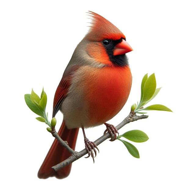 El clip art del pájaro cardenal