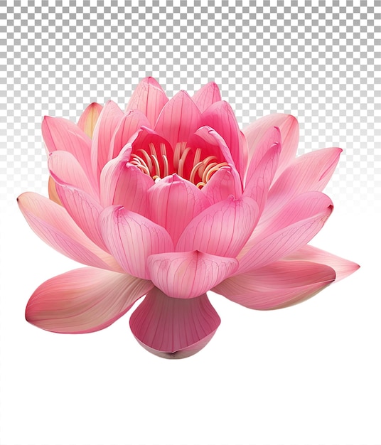 PSD clipart da flor de lótus sereno