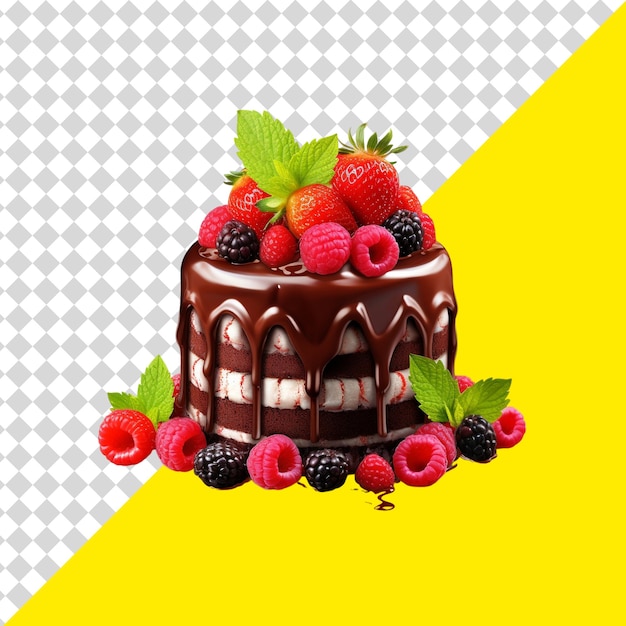 PSD clipart du gâteau c