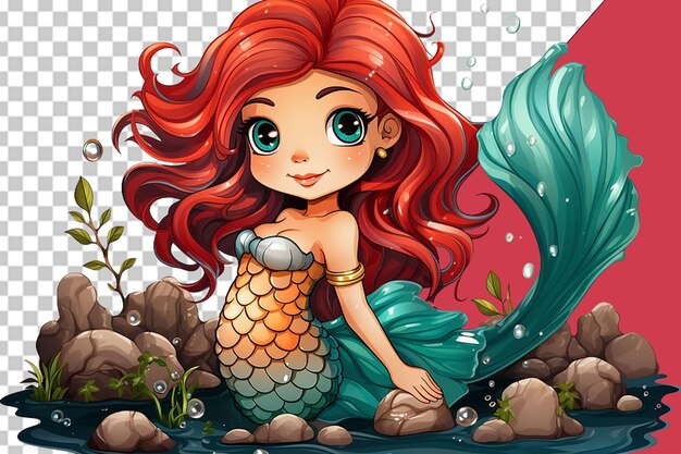 PSD clipart de fauna submarina