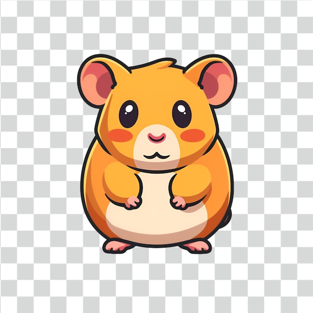 Clipart De Hamster Psd Sur Un Fond Transparent