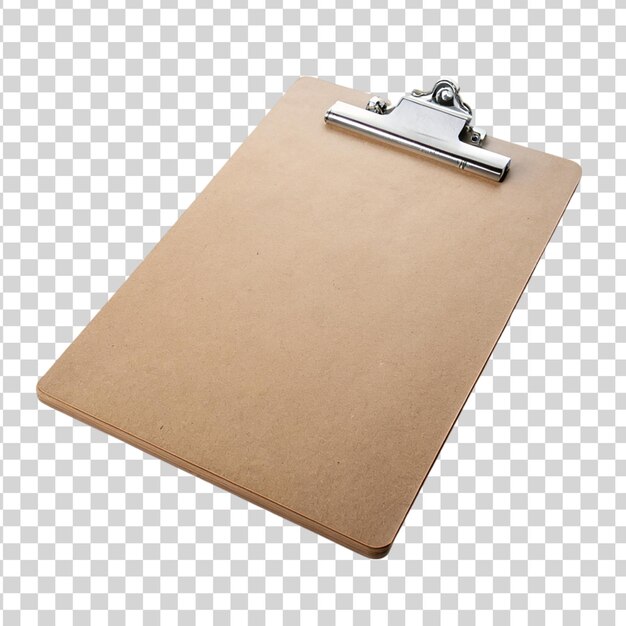 PSD clipboard aislado sobre un fondo transparente