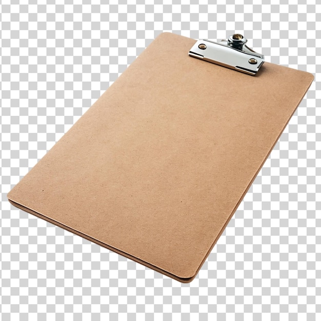 PSD clipboard aislado sobre un fondo transparente