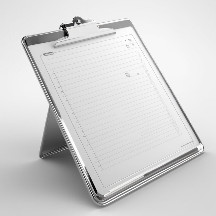 PSD clipboard psd em fundo branco
