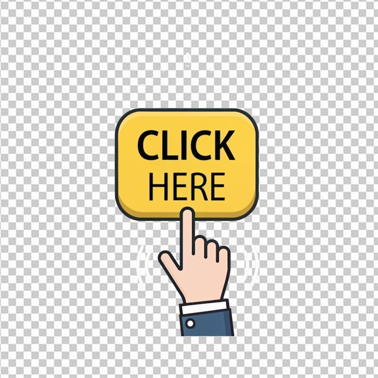 PSD clique aqui no botão amarelo com o cursor da mão clique no ponteiro da mão clicando
