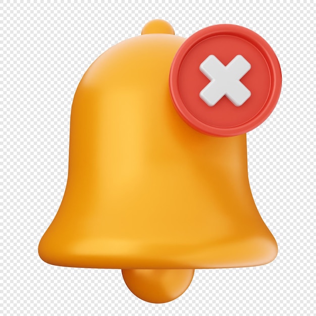 La cloche de notification 3D a échoué