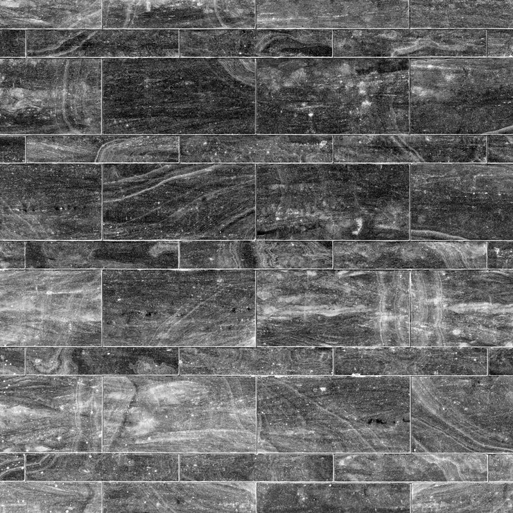 PSD close-up di un muro di pietra deteriorato