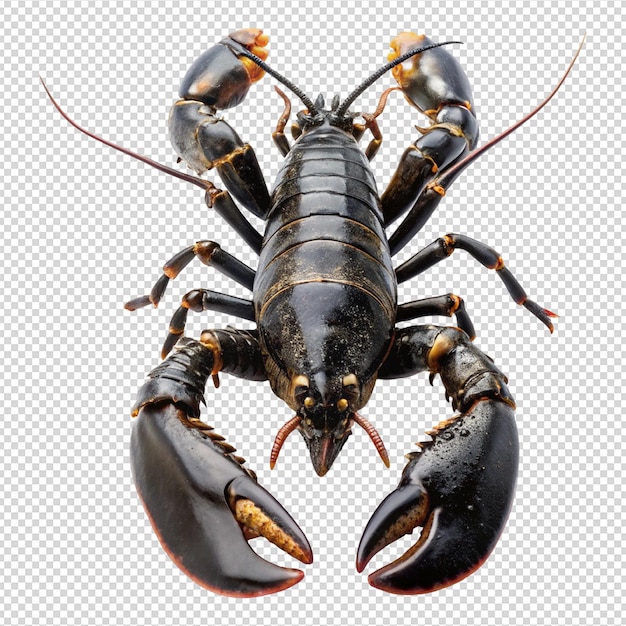 Close up Lobster Hitam
