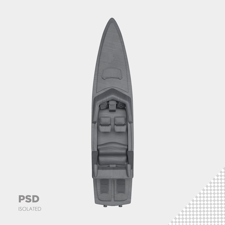PSD close-up na boa 3d isolado premium psd
