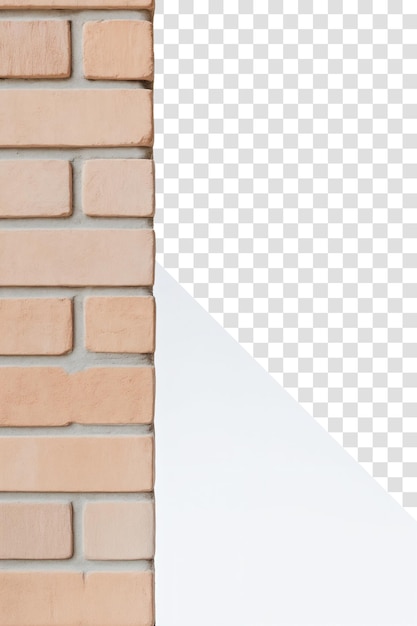 Close-up of a brick wall with a blank space for text or design