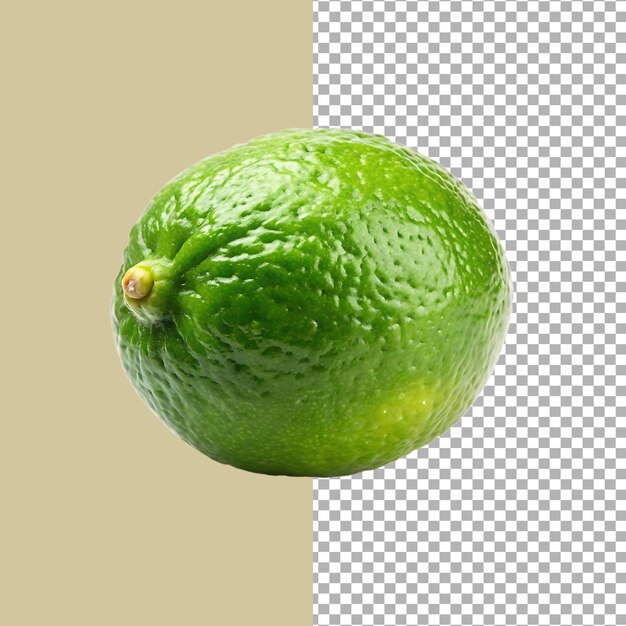 Close-up of a Fresh Ripe Lime