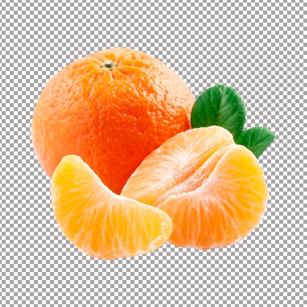 Closeup de tangerina em fundos brancos tangerinas ou clementinas isoladas em fundos brancos