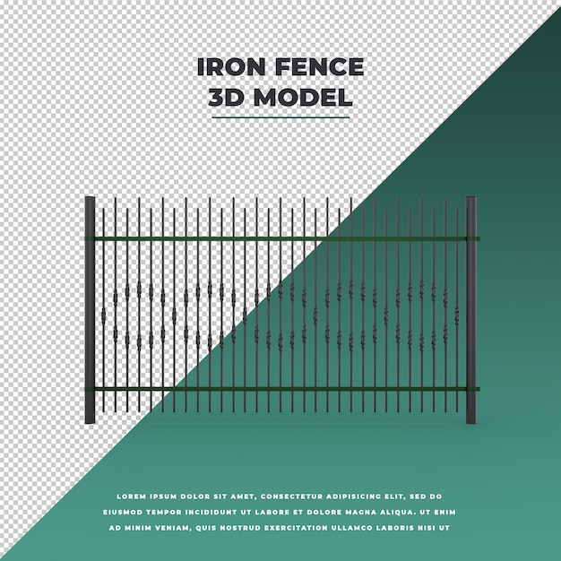 PSD clôture de fer