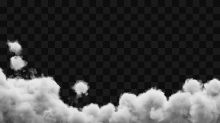 PSD cloud transparent