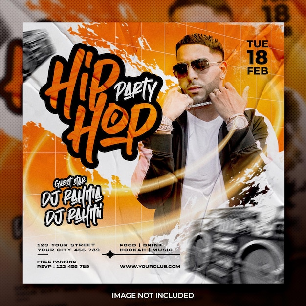 Club-dj-party-hip-hop-musik-flyer-social-media-post