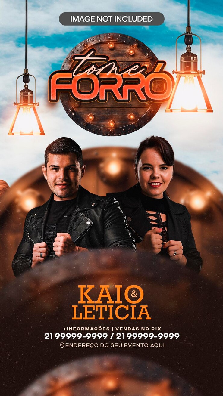 PSD clube evento ano novo flyer poster história