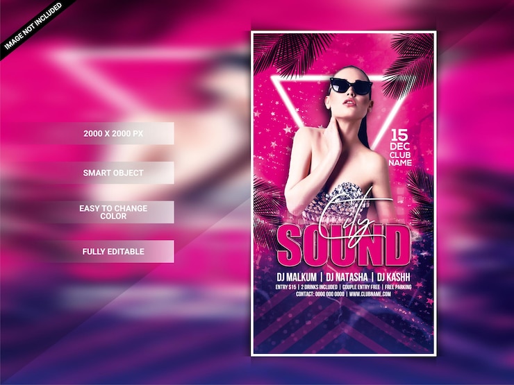 PSD clube soa modelo de banner da web do instagram