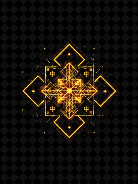 Cluster d'étoiles simple 8 bits pixel avec étoiles et gravité et G Y2K forme collections d'art au néon couleur