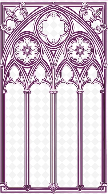 PSD cnc frame design outline art para vector svg formato png perfeito para decoração e projetos criativos