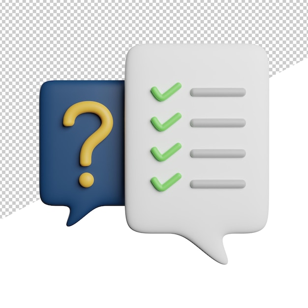 Coaching-Beratung Lernen Vorderansicht 3D-Rendering Symboldarstellung auf transparentem Hintergrund