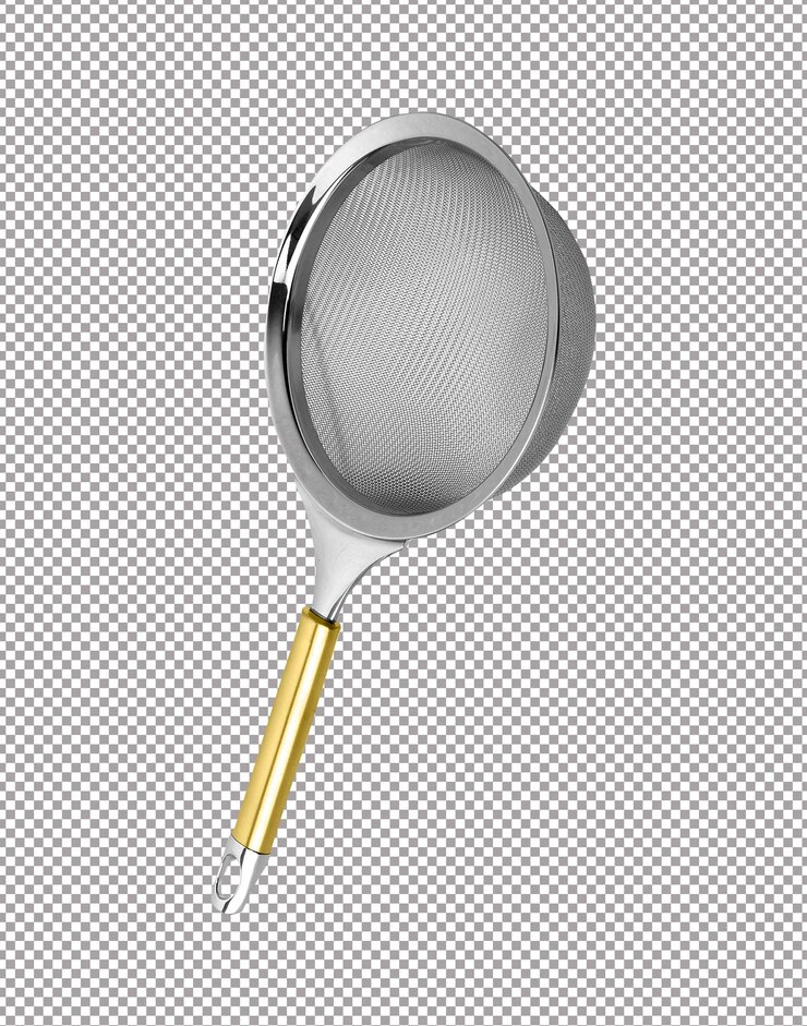 PSD coador isolado em fundo branco